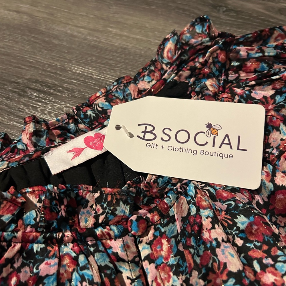 Floral Long Sleeve Blouse - Picture 5 of 8